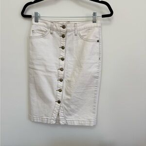 CURRENT ELLIOT denim pencil skirt size 25
